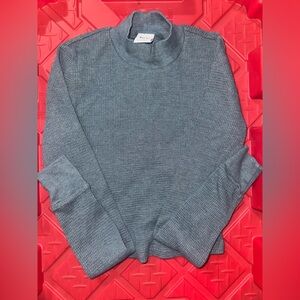 Aritzia TNA Waffle Mockneck Longsleeve